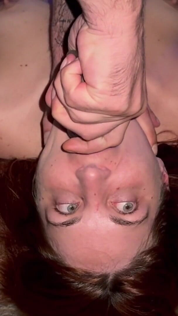 Elena917: Deepthroat Training with Head Upside Down