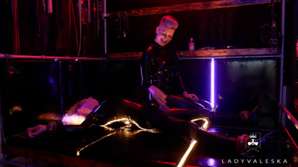Lady Valeska: Inescapable bound orgasm