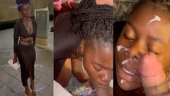 Ebony Teen Fucktoy Gets Very Rough Treatment. Submissive Throat Fuck Training