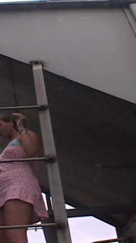 Dzikie przygody publicznego flashowania z dwoma hotties