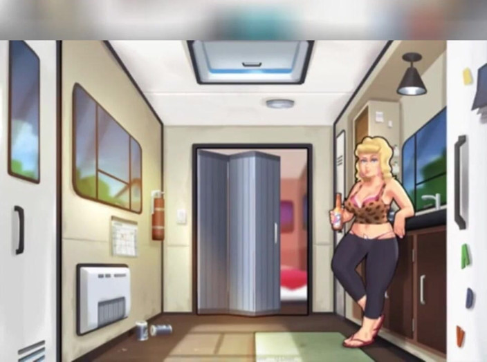 3DXXXTEEN2 Cartoon: Jenny stript voor sletteriggram. 3D porno tekenfilmseks