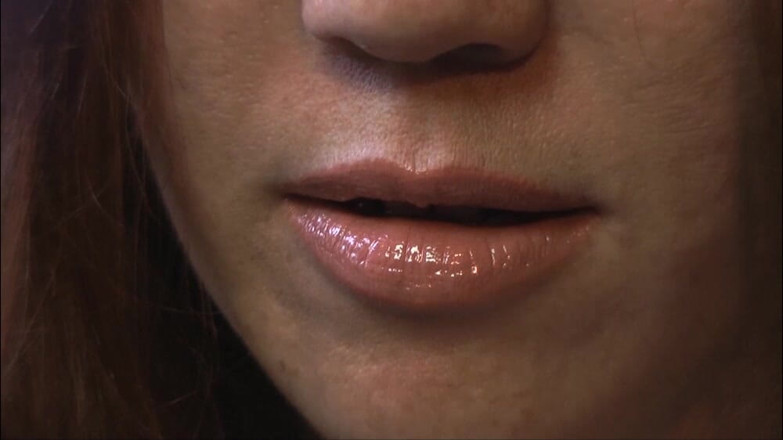 Evangelines Fetish: Eves Nude Lipstick with Gloss (closeup)