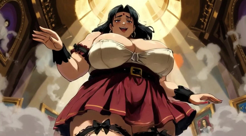 AI Porn: Ai Kreslený bbw tančící ženy Klipy