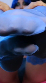 Worship and Sniff My Blue Feet