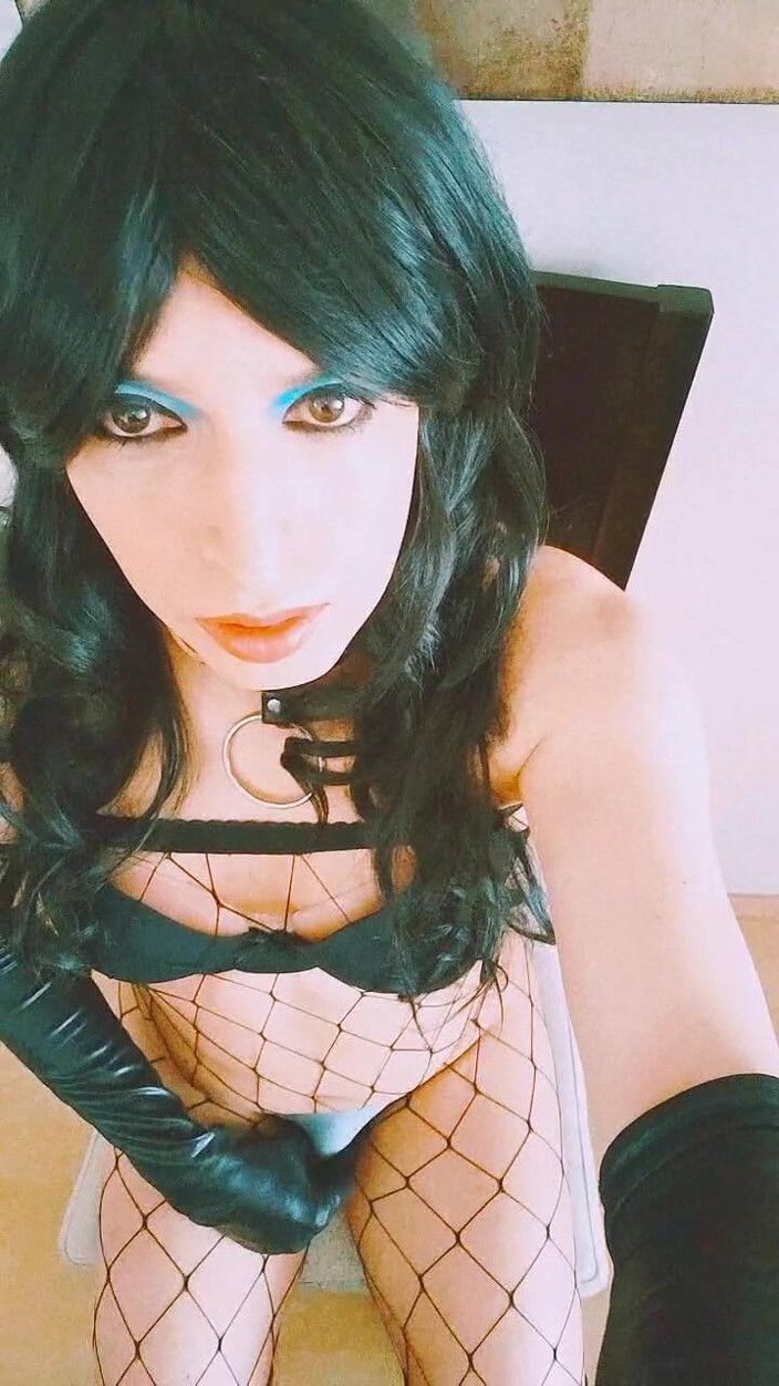 Tammy sissy slave: Тренування з дилдо