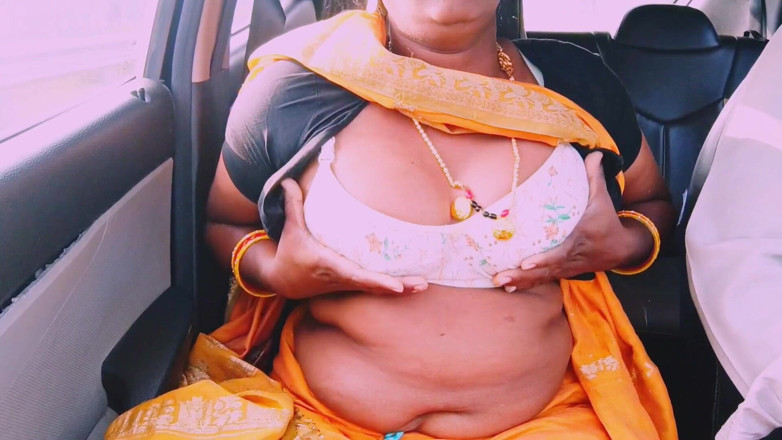 Telugu honey lips: 德西纱丽女仆车性爱泰卢固肮脏的谈话。