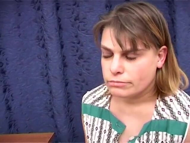 Big Tits World: Italian busty woman sucks a big cock and gets fucked...