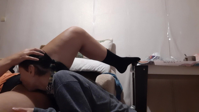 Lesbian-illusion: When Everyone Is Asleep, We Fuck so That No One...