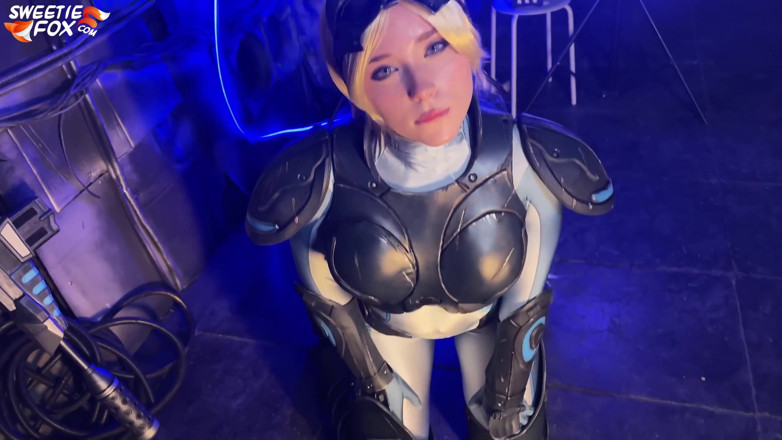 Sweetie Fox: Horny Nova from Starcraft sucks cock and swallows cum