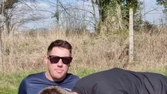 Fucking My Chav Step Brother Bareback Outdoors in Woods