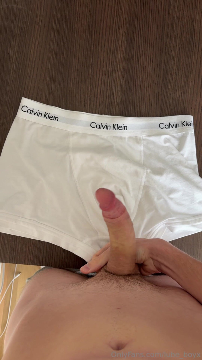 Lubeboyx: Boksörüm Calvin Klein'a taze boşalma