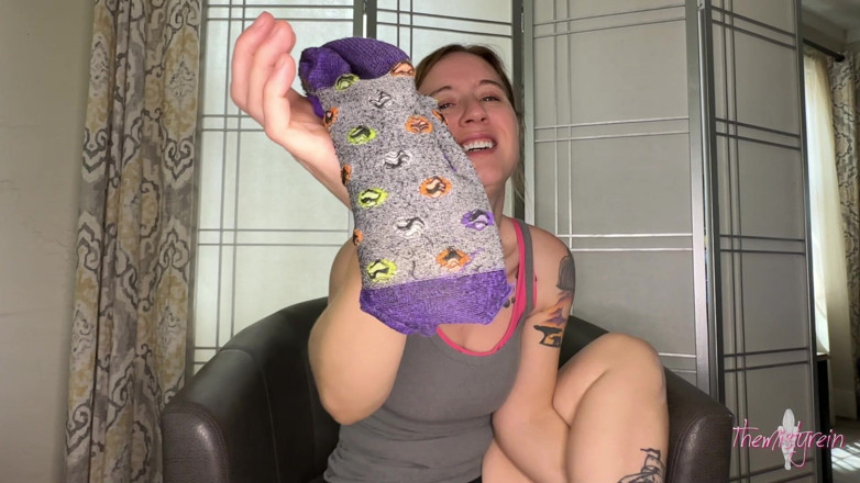 Themistyrein: Na de training voet ruiken