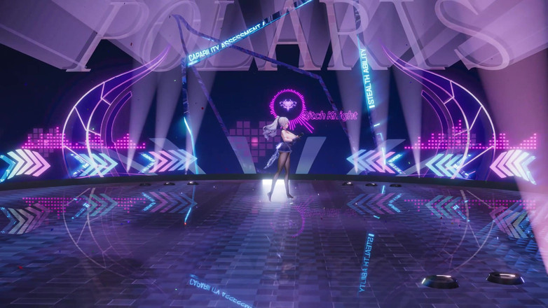 MikuMotion: Chvějící se prsa; Holý zadek minisukně; Černé punčochy bez rozkroku