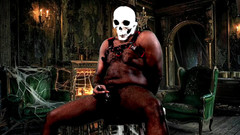 Blkbamaboi73: Gooning v strašivém zámečku - obrovský penis beefy jock připraven ke...