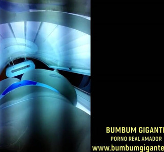 Camargo Hotwife: In the tanning machine showing off