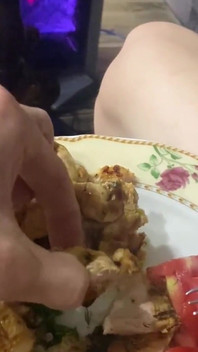 Guess Who's Barbecuing at Night