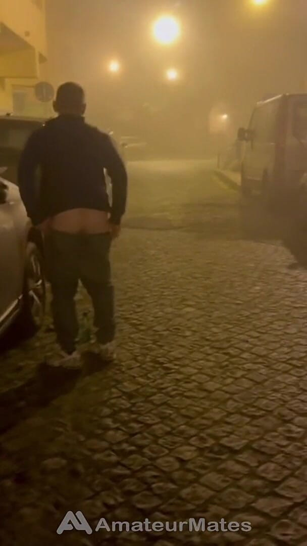 AmateurMates: Compilation of Amateur Boys Flashing Their Ass in the Street
