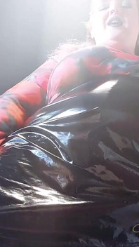 Purple Nylon Ass Worship