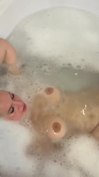 Hold My Breath Underwater Under Bath Foam