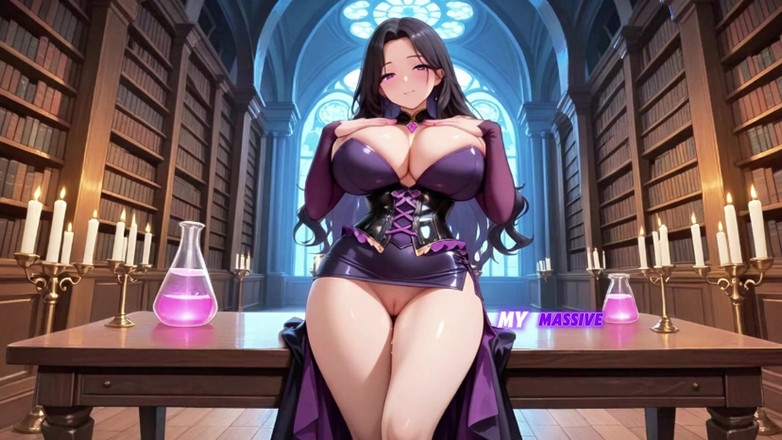 Private touch: परफेक्ट कर्व्स वाली उत्तेजित milf(चोदने लायक मम्मी) sorceress की जोरदार चुदाई- ai हेंताई बिना सेंसर किया हुआ