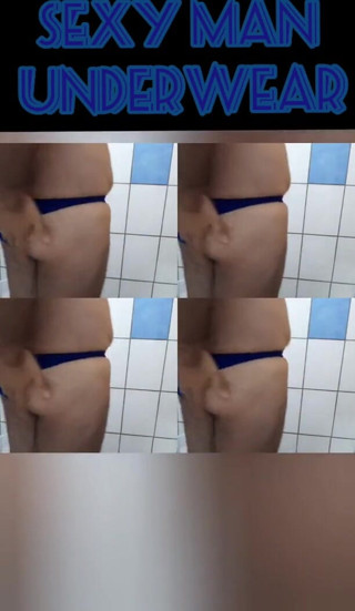 Davidandrexxx: Sexy tanga azul