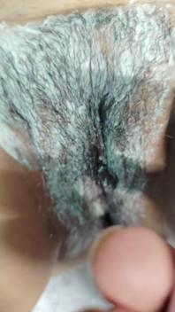 Desi Bhabhi's Clean Hair Pussy