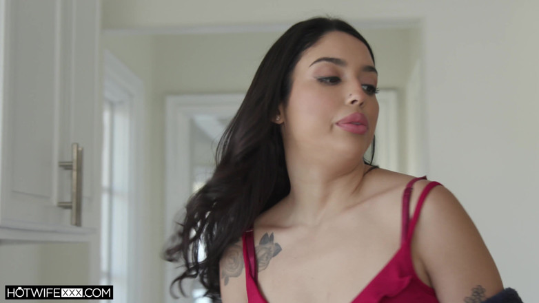 HotwifeXXX: Sexy vrouw Vanessa zal verrast worden