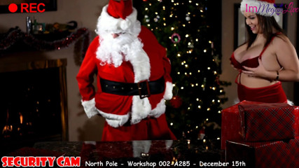 ImMeganLive: Tomas de cámaras de seguridad del taller de Santa's Workshop -...