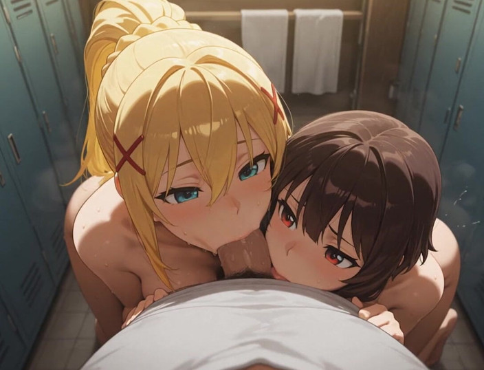 You top AI: Kazuma baise Megumin et Darkness dans Konosuba’s Ii