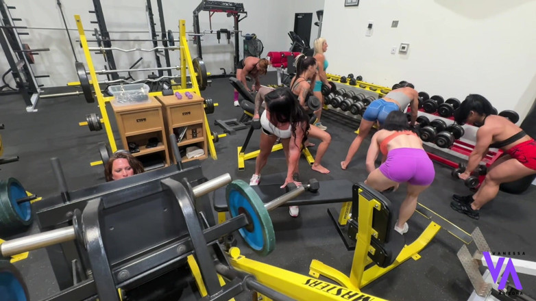 Vanessa Arizona: Muscle Mommies Get in Nude Workout at the Gym