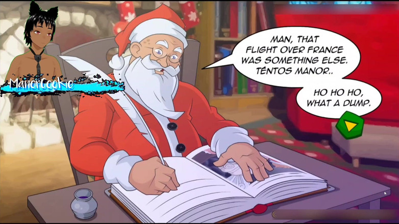 Manor Cookie: Jurnalul secret al lui Moș Crăciun - uitându-se la Jurnalul lui...