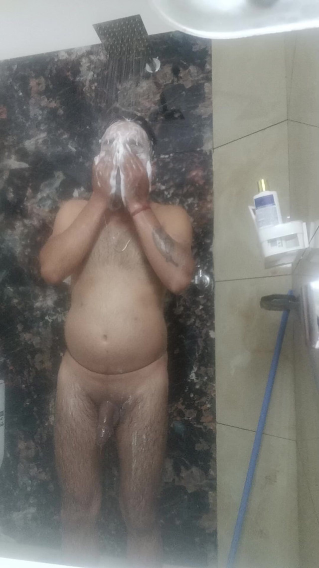 Indian Desi Man Enjoy Shower and Masterbation Show (Indian Desi Man)