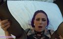 Pervy POV: Emo goth MILF anal creampie