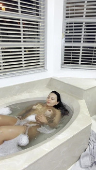 Big Ass Bouncing on Dildo & Horny Bathtub Pussy Play