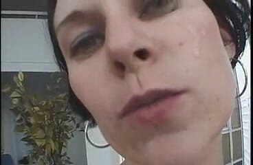 CBD Media: French MILF slut Scarllet gets her tight holes fucked by...
