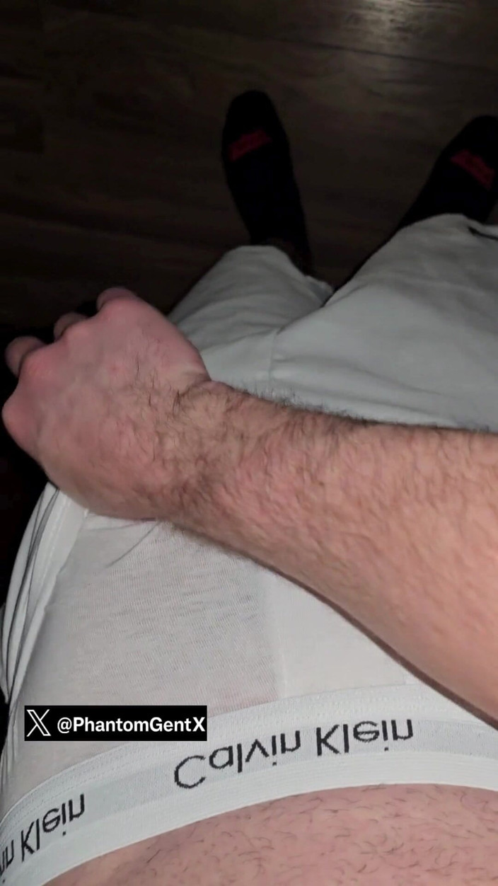 PhantomGentX: Muscular Horny Teen in White Nike Shorts Shows off and...