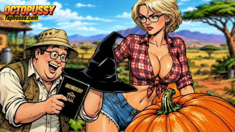 Octopussy Lovers Club: Afrika'da kabak seks: beyaz Amerikalı evli kadın büyük Afrikalı yarağa...