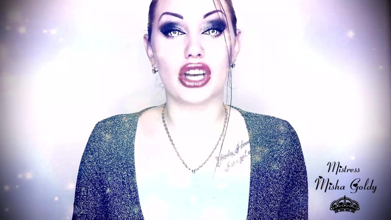Goddess Misha Goldy: Mijn domme clip-junky