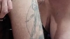 Stepmom Sucks My Dick and Jerks off While We Are Alone at Home