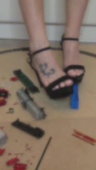 Evil Stepsister Destroys Train Track