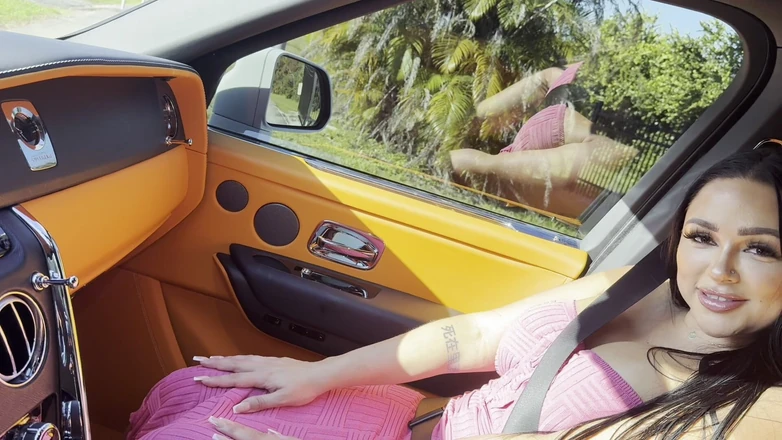 Teddy Tarantino: Super Thick Latina Gets Picked up &amp; Fucked in Rolls Royce...
