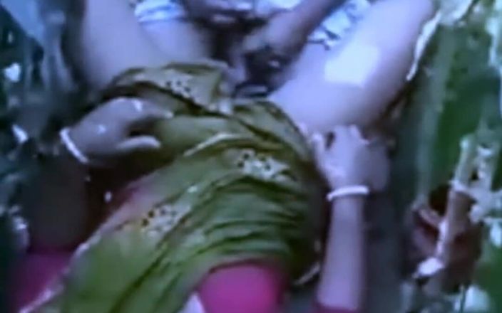 Indian Sex Life: 印度出轨哥在玉米地的户外性爱