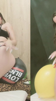 2cam+humilliation Sdick Ballons B2p Pop