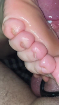 Mycket sexiga oljade sulor fotfetisch