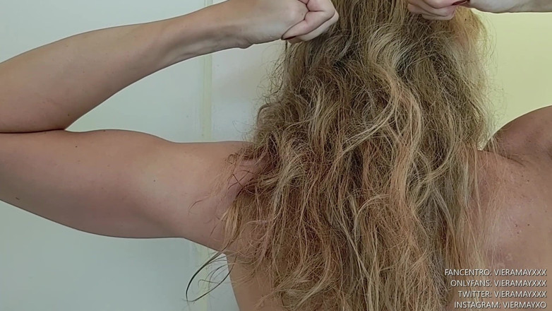 VieraMayXXX: Rencontre ennuyeuse, adoration des muscles - POV