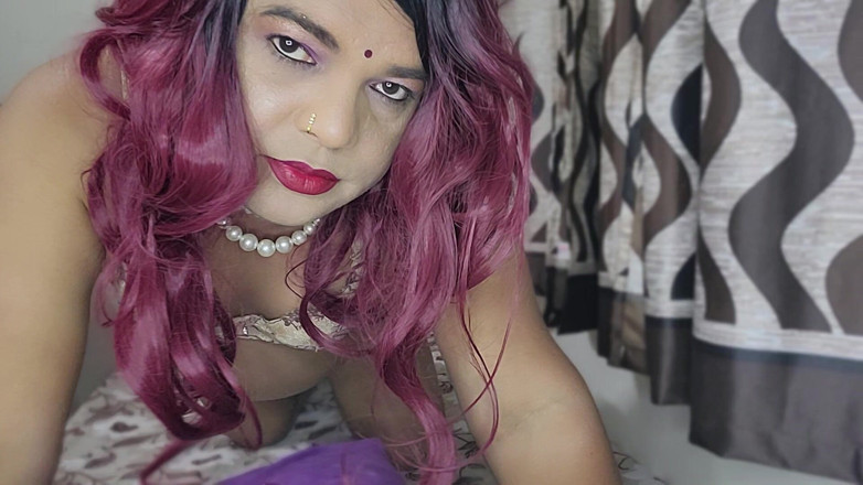 Sissychubb: Green Saree Thank You Fan Part 2