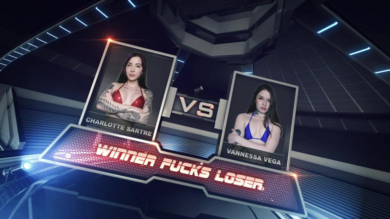 Evolved Fights Lez: Gulat wanita charlotte sartre vs vanessa vega