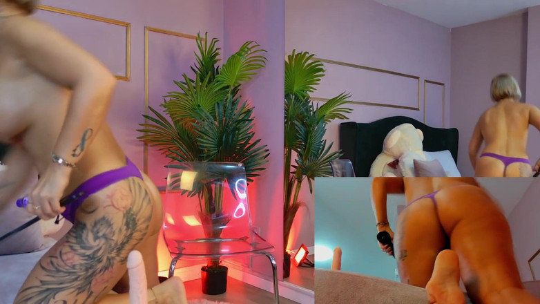 KirraWhite: Hardcore milf šuká její zadek a kundičku