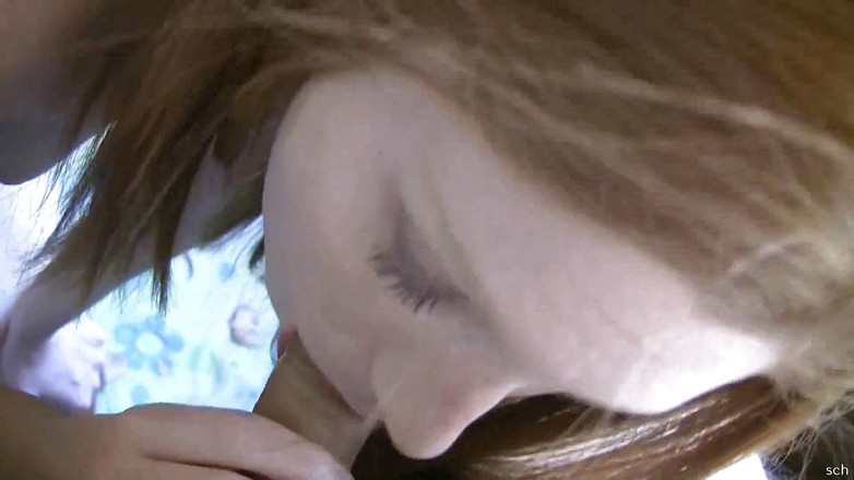 Hard raw sex: 자지를 빨아주는 핫한 빨간 머리