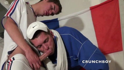 Crunch Boy: French twink used by the football coach manager